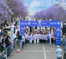 Jazeera Paints Participates at the Jacaranda Race in Abha