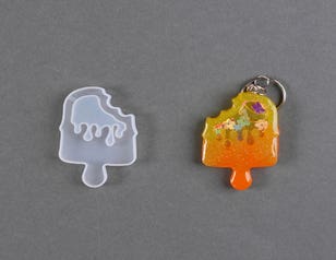 Silicone Mold Ice Cream Necklace